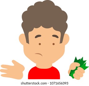 No marks. In the style of flat vector