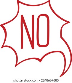 No hay doodle de mensajes. Pegatina de chat al estilo de nube cómica