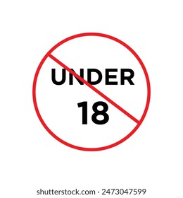 No Minors Permitted Sign Ensure Age Compliance in Restricted Areas