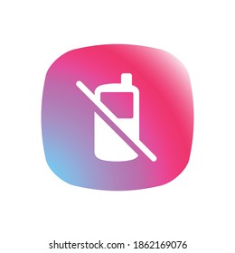No Mobile - App Icon Button