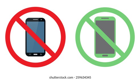 no mobile phone sign 