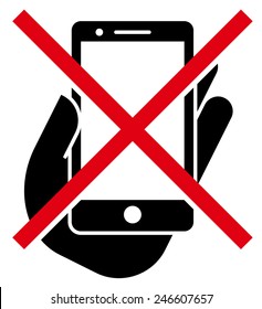 No Mobile Phones Icon