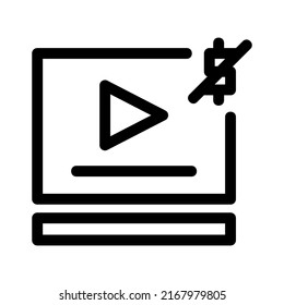 no monetization  icon or logo isolated sign symbol vector illustration - high quality black style vector icons
