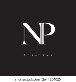 
NO Monogram Logo Minimal Elegant Letter mark para el lujo, la moda   Marcas creativas	
