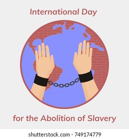No more slavery. Day of abolitionism. Abolition