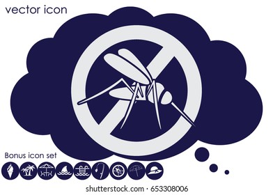 No mosquito sign