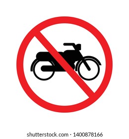 no motorcycle on white background