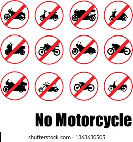 No Motorcycle Tag