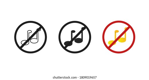 No music icon vector sign isolated on white background illustration for graphic and web design. eps 10