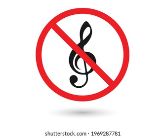 No music note icon design. vector illustration. EPS 10