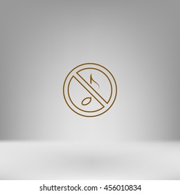 No music sign
