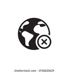 no network icon symbol sign vector