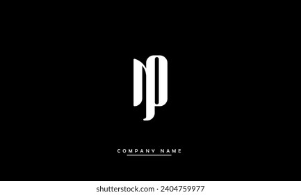NO, ON Abstract Letters Logo Monogram