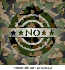 No on camo texture