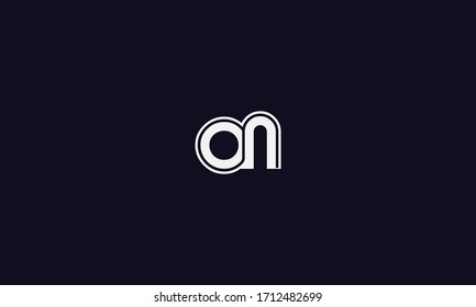 NO or ON letter logo. Unique attractive creative modern initial NO ON N O initial based letter icon logo