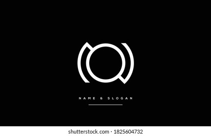 NO ,ON ,N ,O  abstract Letters Logo Monogram