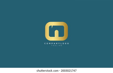 NO ON N AND O Abstract initial monogram letter alphabet logo design