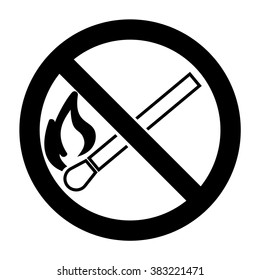 No open fire icon 