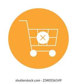 Sin orden Icono de vector con colores de fondo de moda que puedan editar o modificar fácilmente

