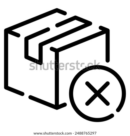 No Orders icon for web, app, infographic, etc