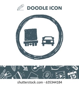 no overtaking doodle