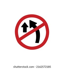 no overtaking sign doodle icon, vector illustration
