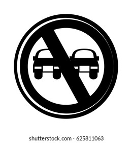 no overtaking traffic signal