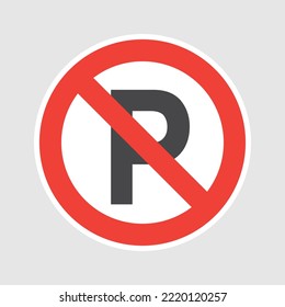 No se permite estacionar señales vectoriales. No estacionar aquí etiqueta adhesiva.