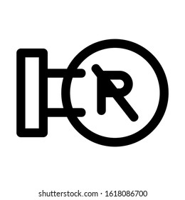 no parking icon isolated sign symbol vector illustration - high quality black style vector icons
