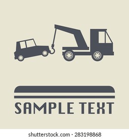 No parking icon or sign, vector illustration