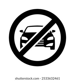 No Parking Icon, Vector graphics
