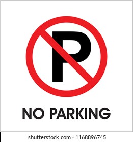 no parking sign