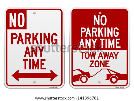 No Parking Sign