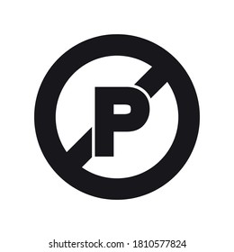 No Parking Sign Attention No Park Stock Vector (Royalty Free ...