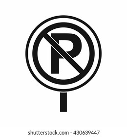 No parking sign icon