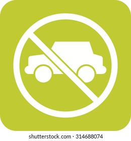 No, parking, sign icon vector image. Can also be used for traffic signs. Suitable for web apps, mobile apps and print media.