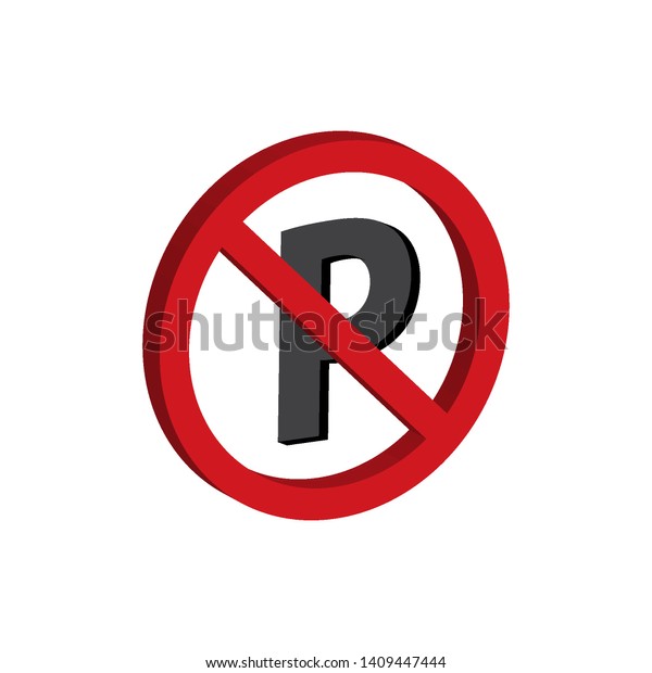No Parking Sign Template from image.shutterstock.com