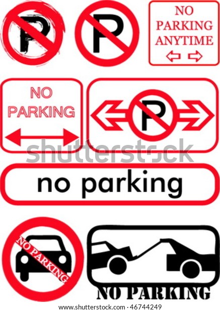 No parking signs\
collection