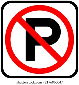 no parking symbol - parking sign 