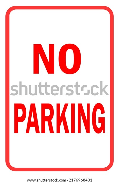 no parking text - parking\
sign