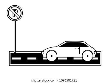 No parking zone design