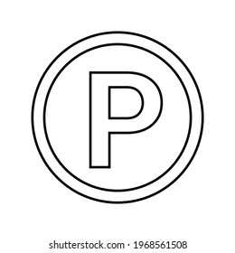 no parking zone signal traffic vector illustration