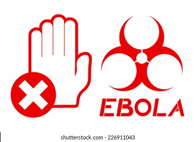 No pass ebola zone