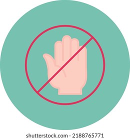 No Passing Pixel Perfect Detail Icon