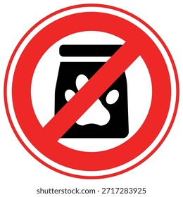 Icono de Vector de Paw Bag que puede modificarse o editarse fácilmente

