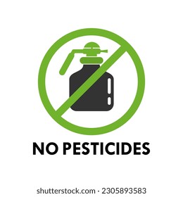 Ilustración del logotipo de diseño de pesticidas