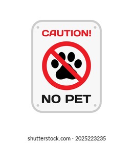 No Pet Icon : Animal Theme, Public Theme, Social Theme, Infographics and Other Graphic Related Assets.