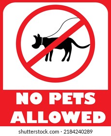 842 No cats allowed Images, Stock Photos & Vectors | Shutterstock