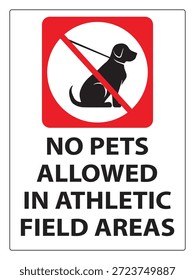 Sem Animais De Estimação Permitidos Sem Animais De Estimação Permitidos No Campo Atlético Área Victor Elemento