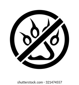 no pets icon